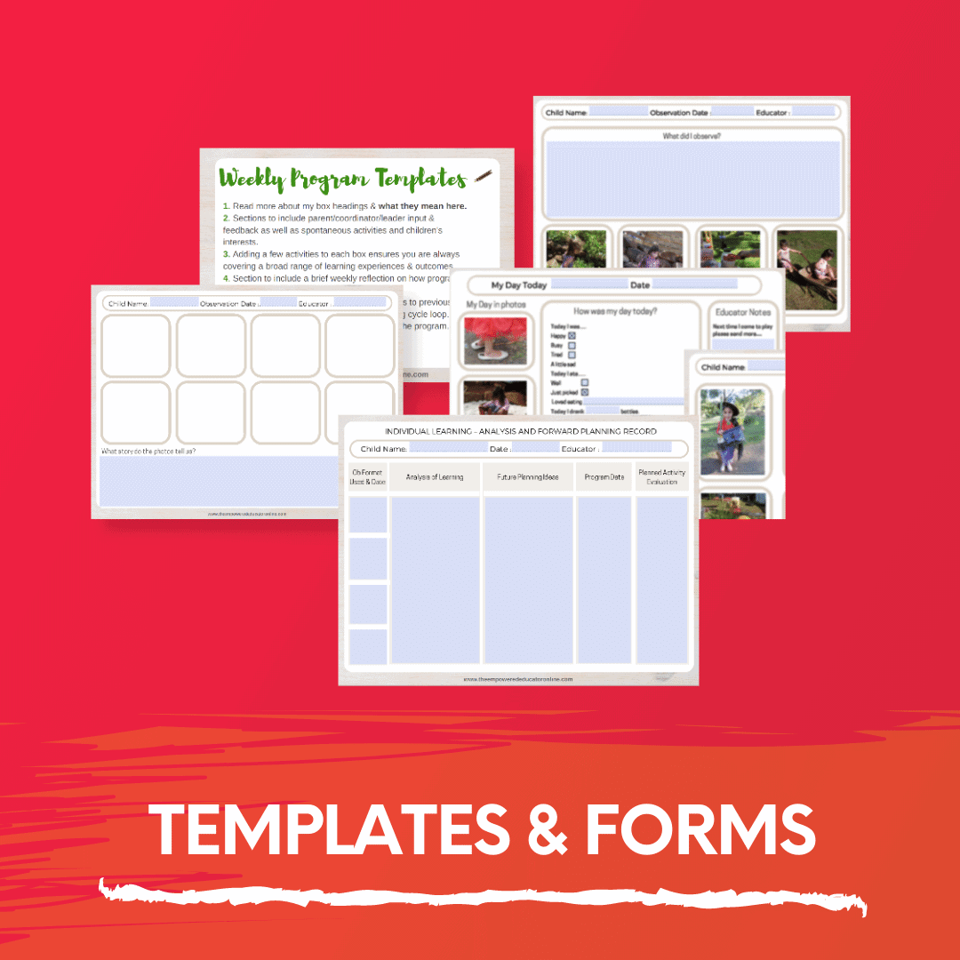 templates and forms member hub