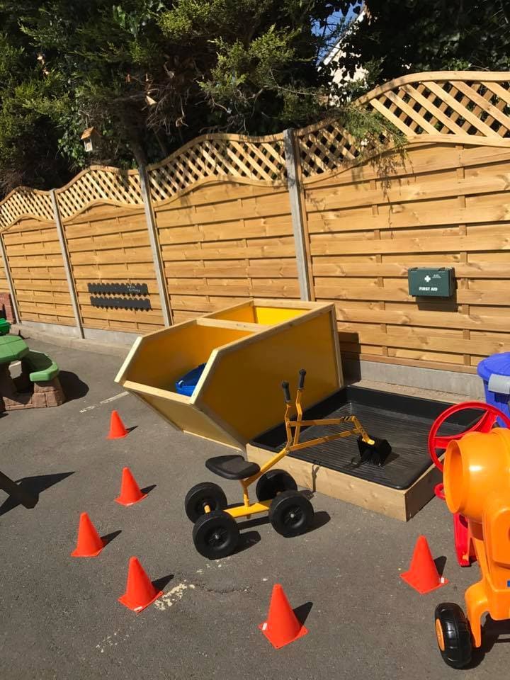 construction zone jo archer 2 Create inspiring outdoor spaces for children on a tight budget using these real ideas & examples from early childhood educators!