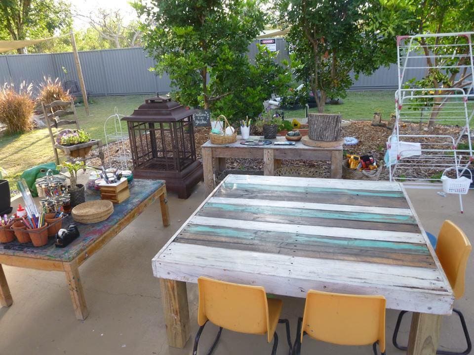 outdoor art space for children Create inspiring outdoor spaces for children on a tight budget using these real ideas & examples from early childhood educators!