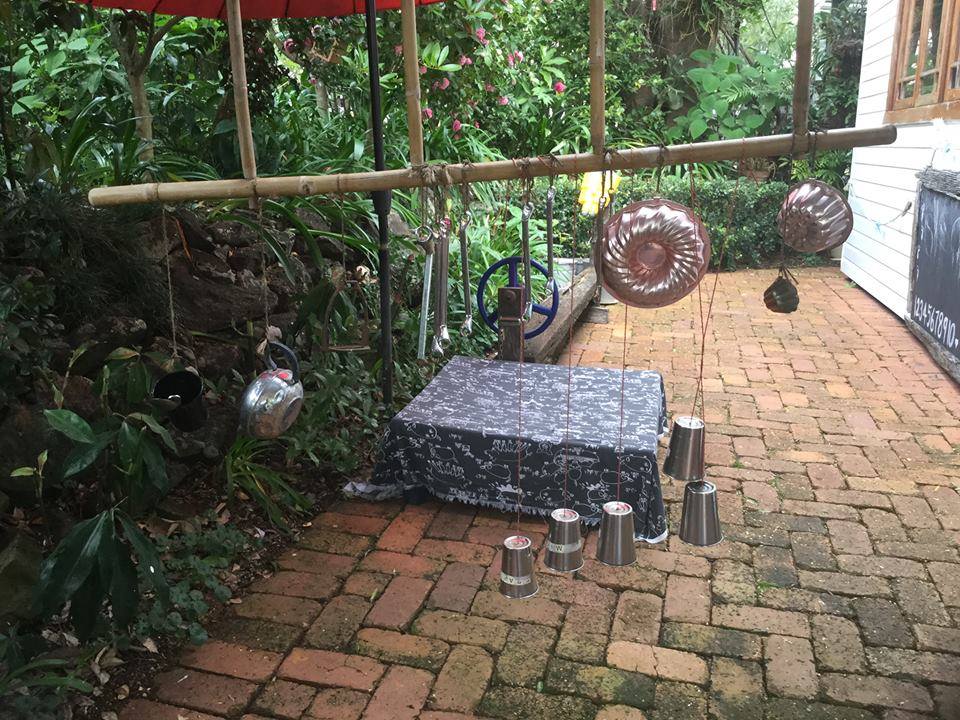 outdoor music banging for children Create inspiring outdoor spaces for children on a tight budget using these real ideas & examples from early childhood educators!