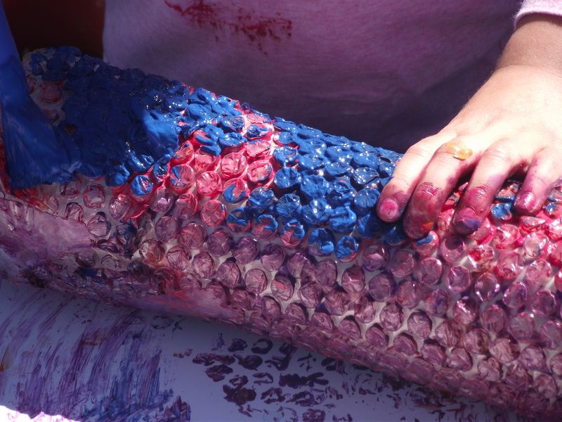 textured roller painting diy Children love to express their creativity with simple painting activities. Ignite interest & exploration with these easy ideas & recipes!