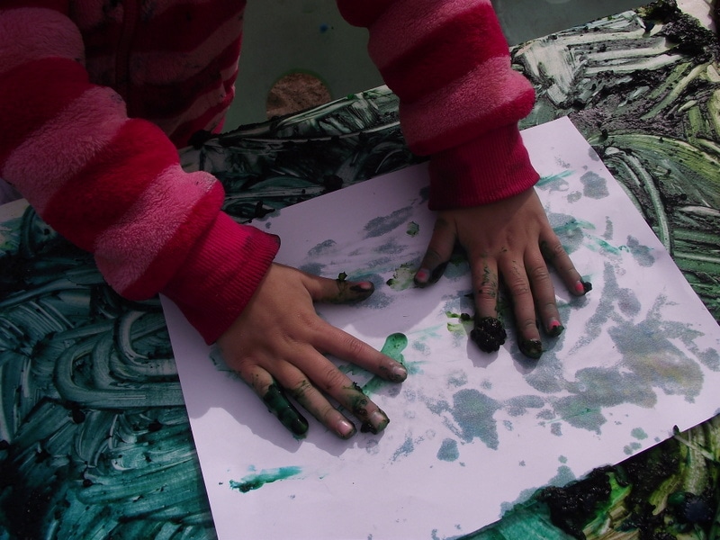 Finger Painting Ideas, Our hands and fingers are used every single day for  so many different tasks. But how about painting? Letting little ones use  their hands and fingers to