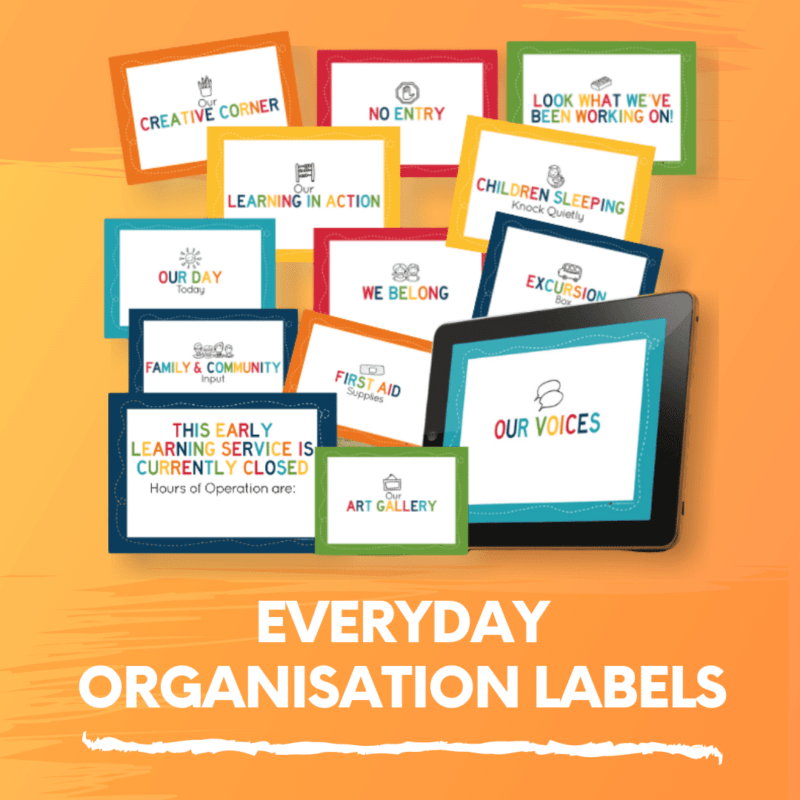 Everyday Organisation Labels