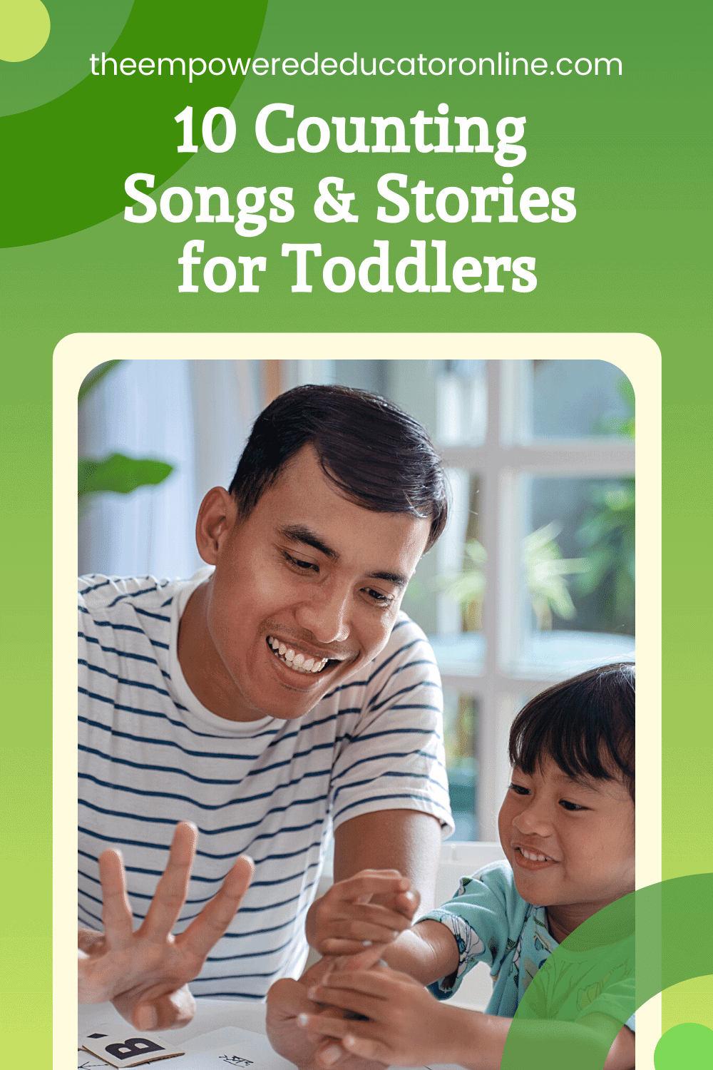 10 simple counting games/songs/books for toddlers