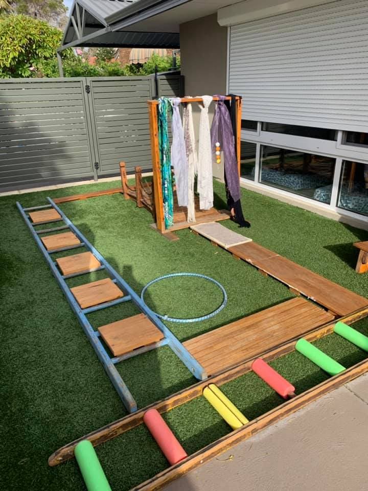 sensory path obstacle course