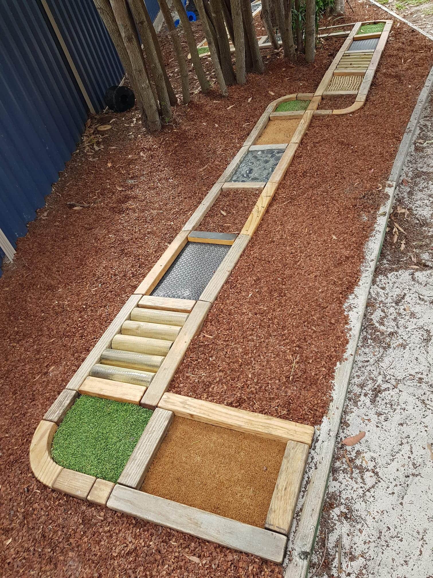 sensory path for early learning day care