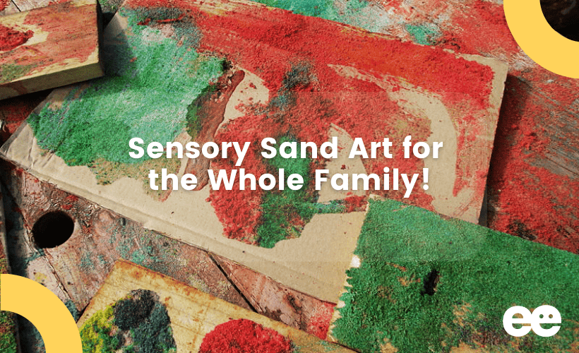 Sensory Sand Art for the Whole Family!