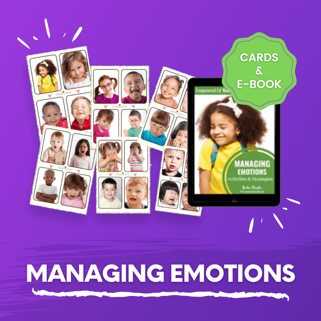 managing emotions cards and ebook