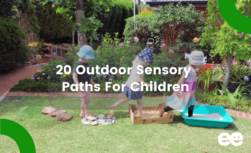 Sensory path - National Children's Gardening Week