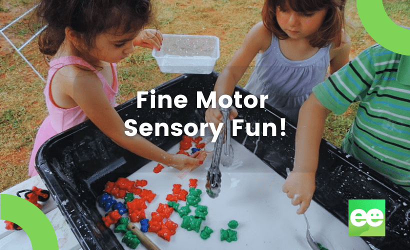 goopy bear hunt sensory fun