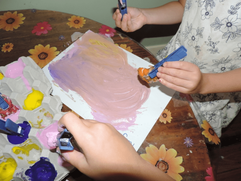 activities using sensory tools 