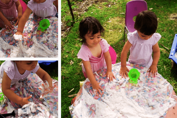sensory, soap slime play sensory, soap slime play