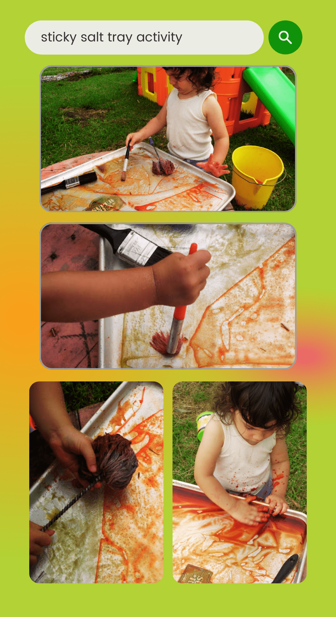 sticky salt tray activity sticky salt tray activity
