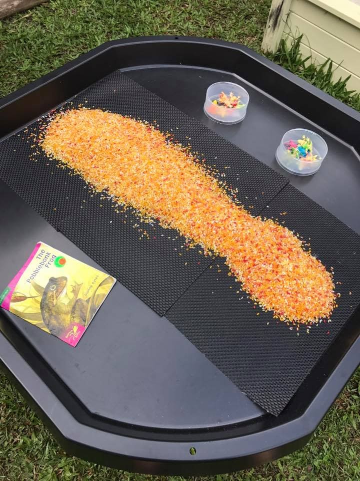invitation to play tuff tray Outdoor Activities, Invitations & Play Ideas From Early Years Educators