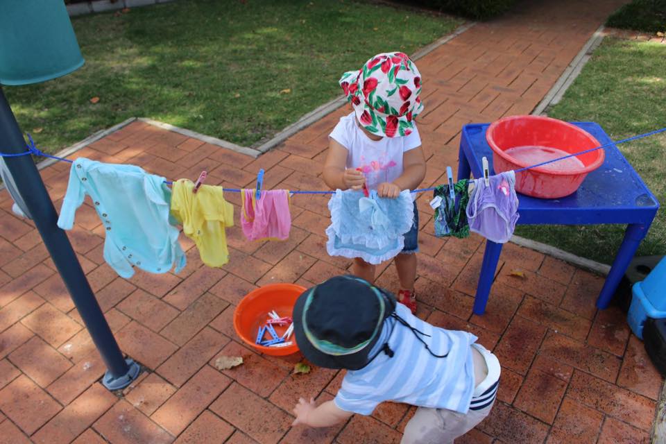 outdoor activities and invitations play for children