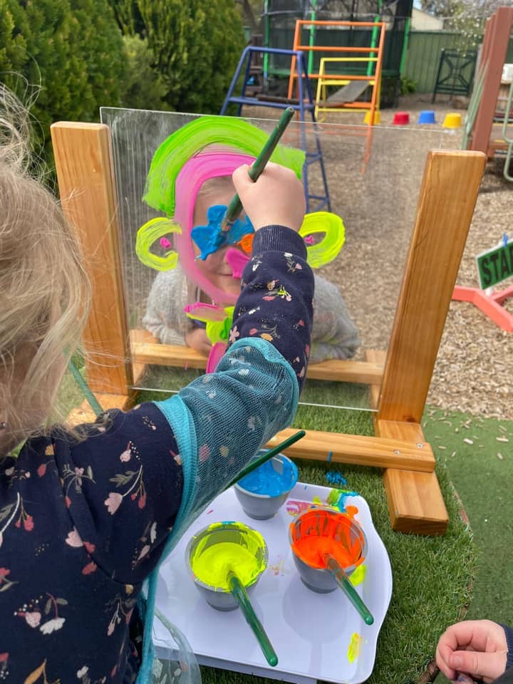 outdoor painting easel outdoor activities and invitations play for children