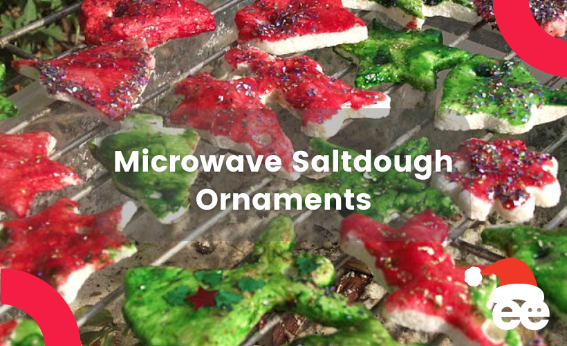 Microwave Salt Dough Ornaments