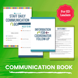 Early Learning Centres – Plan & Communicate Tool
