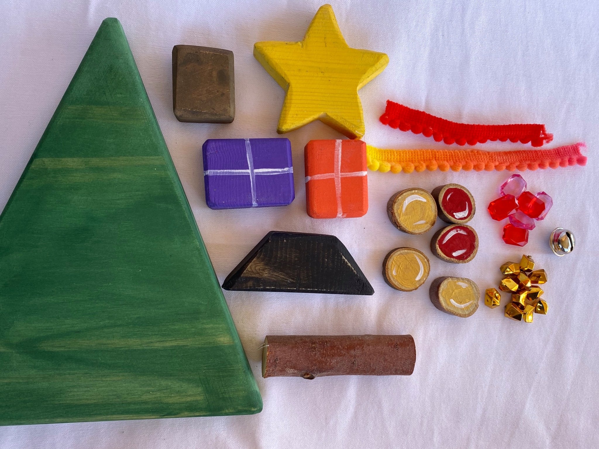 loose parts Christmas Activities for Early Learning
