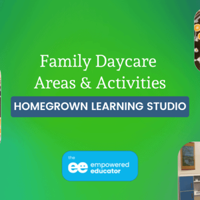 Family Daycare Areas & Activities – Spotlight On Homegrown Learning Studio