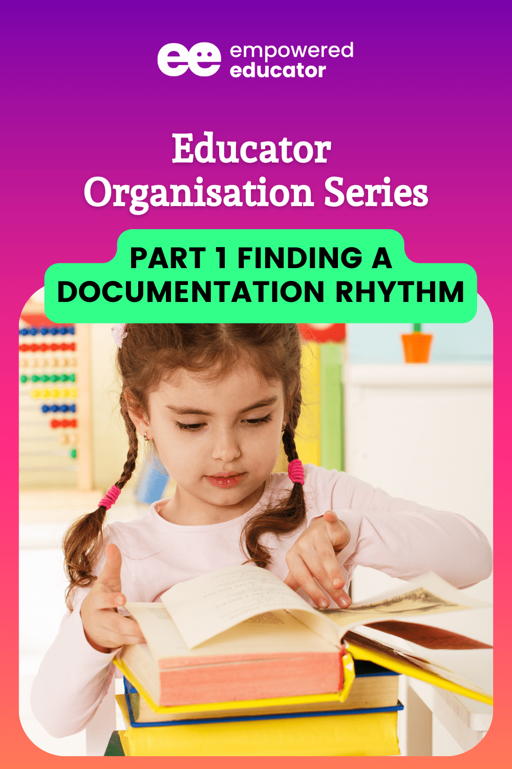 Part 1 Finding a Documentation Rhythm
