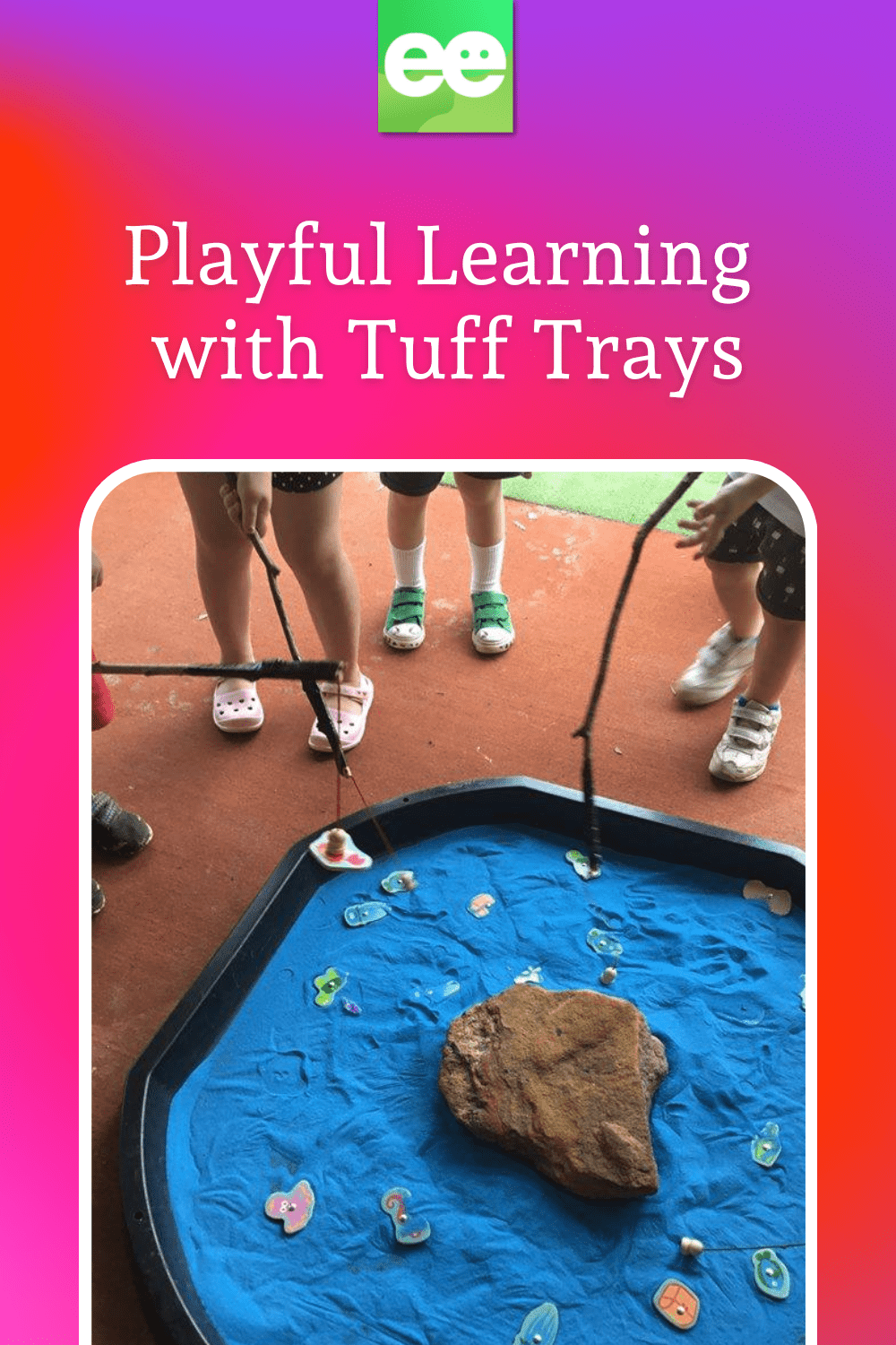 use Tuff Trays to invite playful learnin