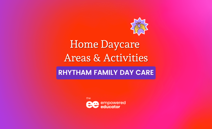 Rhytham Family Day Care family daycare environment