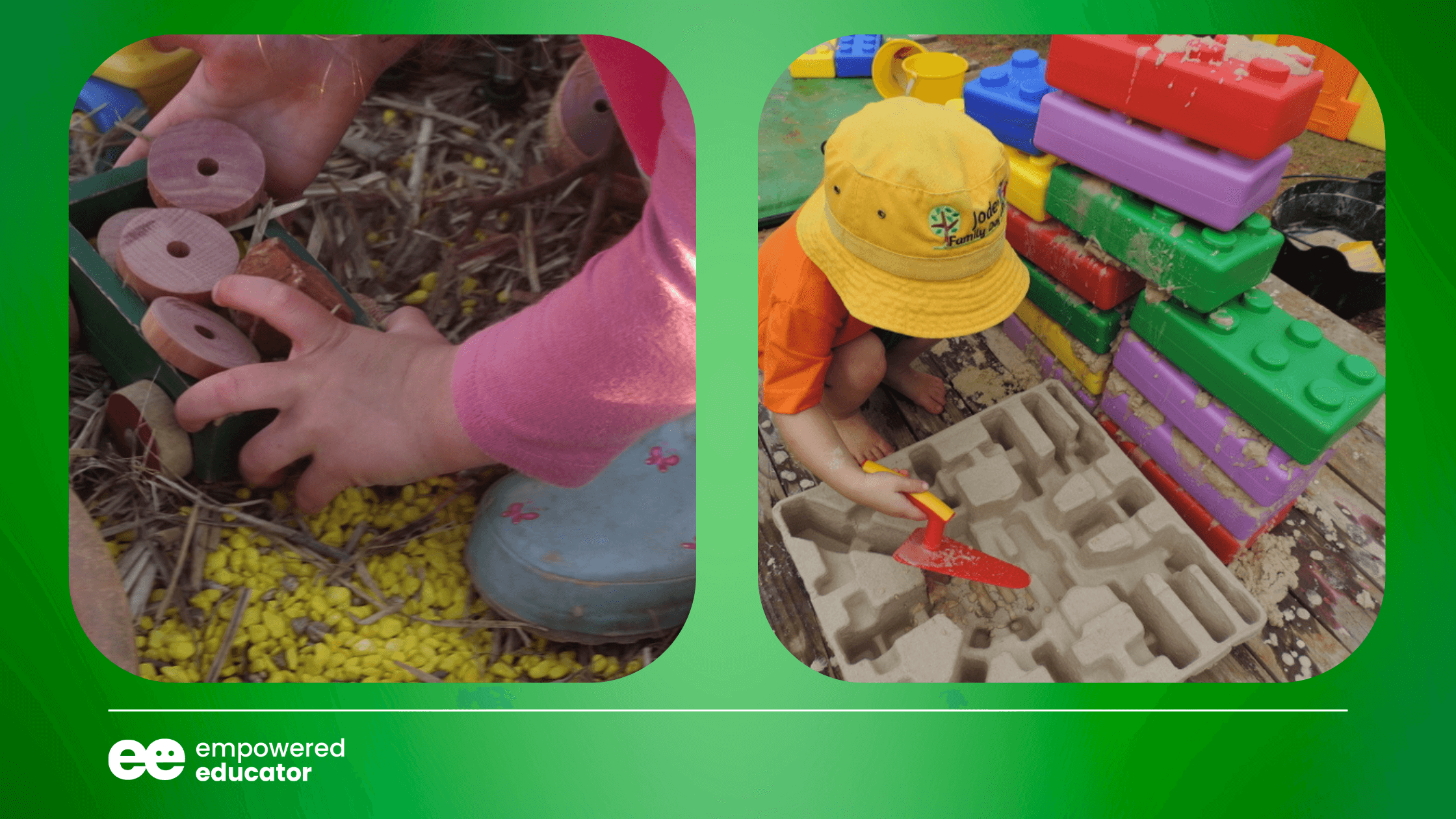 hands-on STEAM activities designed for early childhood learning environments