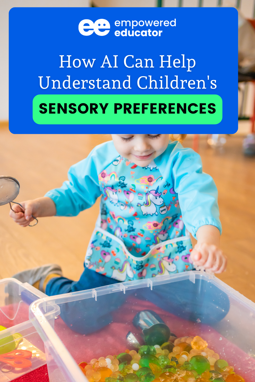 How AI could help early childhood educators understand sensory differences for children
