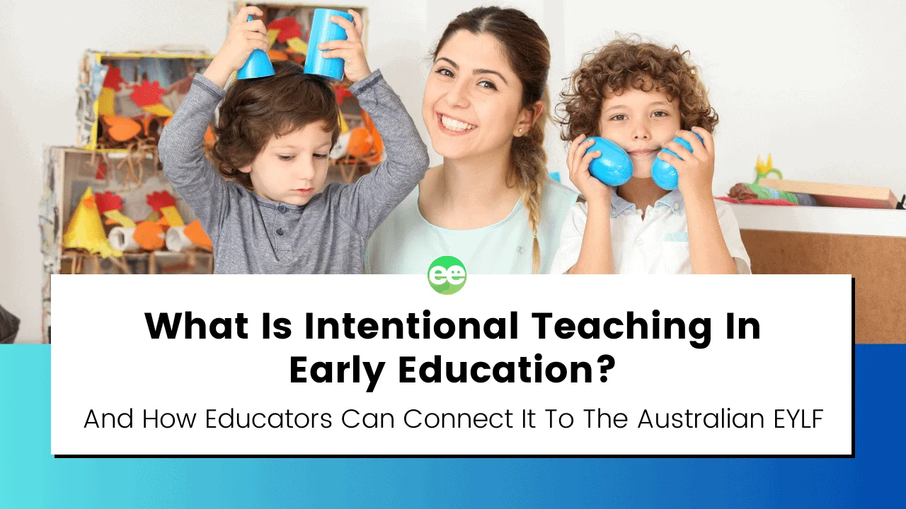intentional teaching preschool teacher